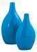 Blue terracotta Vases