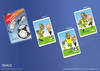 Football mania 3D cards