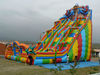 Hot spiderman inflatable dry slides, giant inflatable slides for sale
