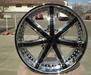 22 INCH VELOCITY 550 CHROME WHEELS&TIRES PACKAGE