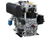 Lombardini twin cylinder air cooled diesel engine