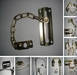 Curtain holder/decorative bracket/door chain