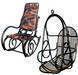 Wrought Iron Swing Chair and Hanging Chair