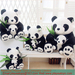 Tummy bear plush toys cute panda pillow doll hug bear DS-PD002