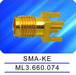 Manufacturer of SMA gold plated female connector jack, PCB board