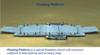 Bailey bridge/floating pontoon bridge/steel bridge/pontoon ferry