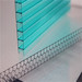100%resin material hollow polycarbonate sheet twin/four walls