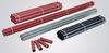 Vulcanized fiber tube, vulcanised fibre tube, fuse tube, grey, red