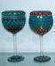 Glass mosaic candle holders