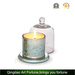 Luxury bell dome Jar Candle with cloche