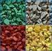 Color EPDM rubber granule