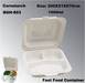 FDA Certificated Disposable Biodegradable Eco Cornstarch Tableware