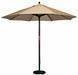 Wooden market umbrella