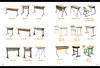 School furniture table chairs