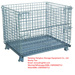 Heavy Duty Wire Mesh Storage Box for Warehouse Storage Rack