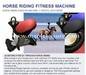 Horse Riding Machine/Plataforma Vibratoria/Complete Core Exerciser