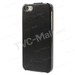 Crazy Horse Pattern Vertical Flip Leather Case for iPhone 5s 5 - Black