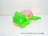 Export Pull Line Frog, Plastic Toy