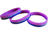 3 LAYERS FLAG COLORS SILICONE BRACELET FOR SPORTS GIFTS