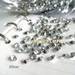 1000pcs 1Carat (6.5mm) SILVER Diamond Confetti Wedding Party Decoration