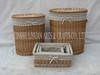 Willow basket lundry basket