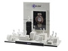 Fashion acrylic and MDF material colourful  watch display stand