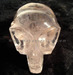 Rock Quartz Crystal Skull