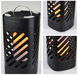 Bluetooth Speaker with Dynamic Flame Lamp and Colorful Atmosphere Lamp