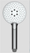 Bathroom Product 3 Functions 2018 New Hand Shower with Button/Sanitary