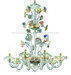 Original Murano chandelier 8 lights