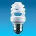 Spiral energy saving lamp color