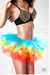 LED Light Up Rainbow Tutu Skirt By Eve's Night