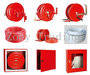 Fire water system, fire hydrant, fire hose reels, jet spray nozzle