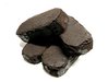 Black peat, fuel briquettes from peat