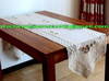 Organza embroidered table runners