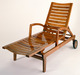 Teak Chairs and Reclining Armchair