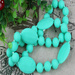 BPA free silicone teething necklace for baby
