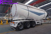 3 axle 60cbm bulk cement tanker trailer dry powder tank semi trailers