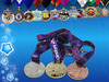Medals coins and precise metal parts