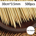 Eco-Friendly Food Use Bamboo Skewer Appetizer Barbecue Party