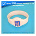13.56MHz HF rfid soft silicone wristband with NXP mifare S50 chip