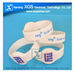 13.56MHz HF rfid soft silicone wristband with NXP mifare S50 chip