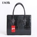 Bag for woman genuine leather crocodile pattern Italian style  lacquer