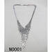 Alloy necklace with antique silver plated from yiwu city