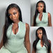 30 40 Inch Bone Straight Lace Front Human Hair Wigs For Women Braz