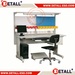 Durable ESD Workbench/worktable/workstation/chair with top design