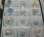 Crystal Flower, Animal, Insect Jewelry for Spring