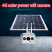 4G Wi-Fi Solar Power IP Camera PTZ Outdoor with Max 128G APP control