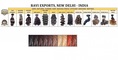 Ravi Exports: Seller of: human hair extensions, natural henna indigo powder, spices, auto spare parts.