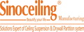 Sinoceiling Building Material Co., Ltd.: Seller of: aluminum ceiling tile, ceiling tee bartee grids, pvc gypsum ceiling tile, metal ceiling tile, drywall metal profile, mineral fiber board, paper gypsum board, pvc ceiling panel, drywall screws.